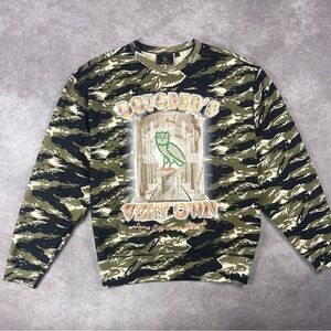 [130] OVO October’s Very Own Same City Same Friends Crew Neck Sweatshirt Size XL